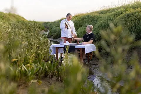 04 Portrait Chef Cuisinier Jackie Masse Et Dessinateur Bruno Ghys 01